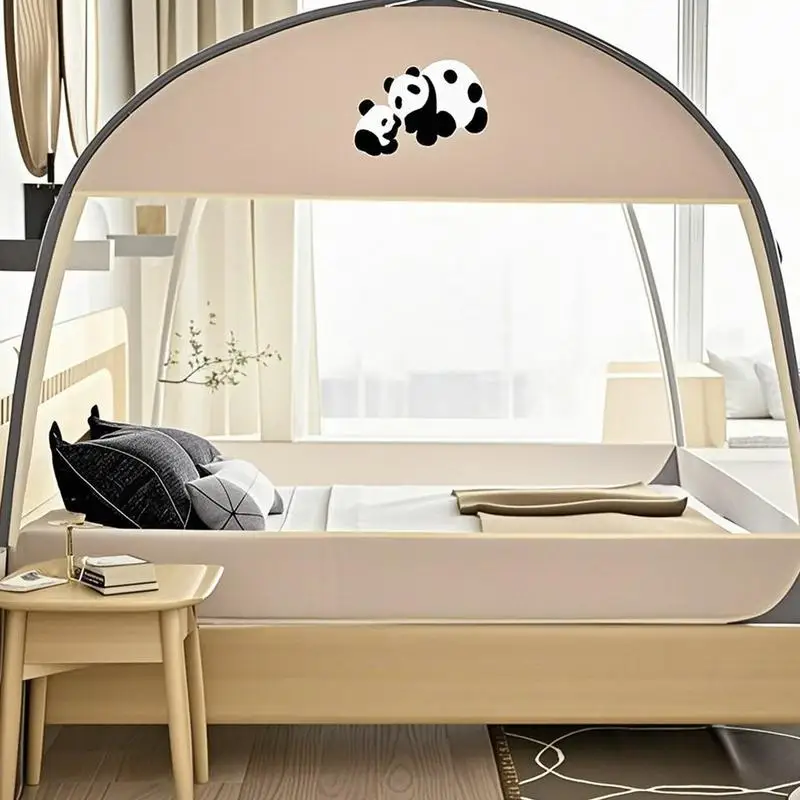 

Gnat Net for Bed Breathable Net Tent Foldable Mesh Bed Canopy for Outdoor Camping Portable Double Door Kids Gnat Netting Tent