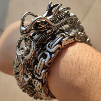 Dragon Head pendenti bracciali EDC autodifesa frusta collana...