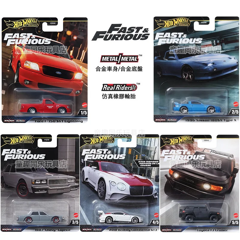 

Распродажа Hot Wheels, оригинальная серия Fast And Furious Hnw46-H 1/64, Ford, литая модель автомобиля премиум-класса, коллекционная модель игрушки, праздничные подарки