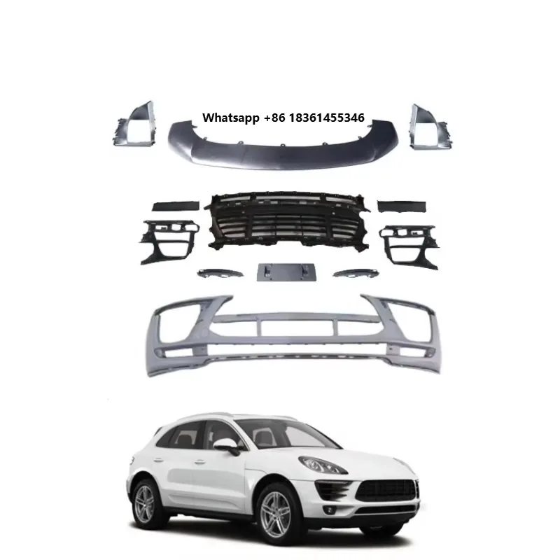 

Body Kit For 2014-2021 Bumper Front Lip Grille 95B Turbo Style Body Kits