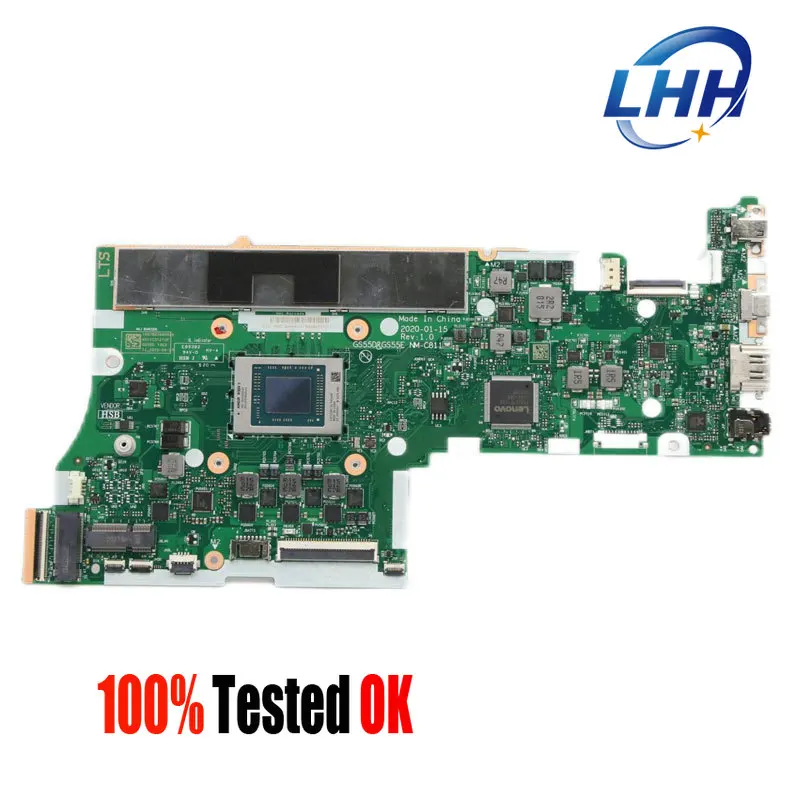 

NM-C811 Mainboard for Lenovo IdeaPad 5-15ARE05 Laptop Motherboard with R3 4300 CPU 8G RAM UMA 100% Tested