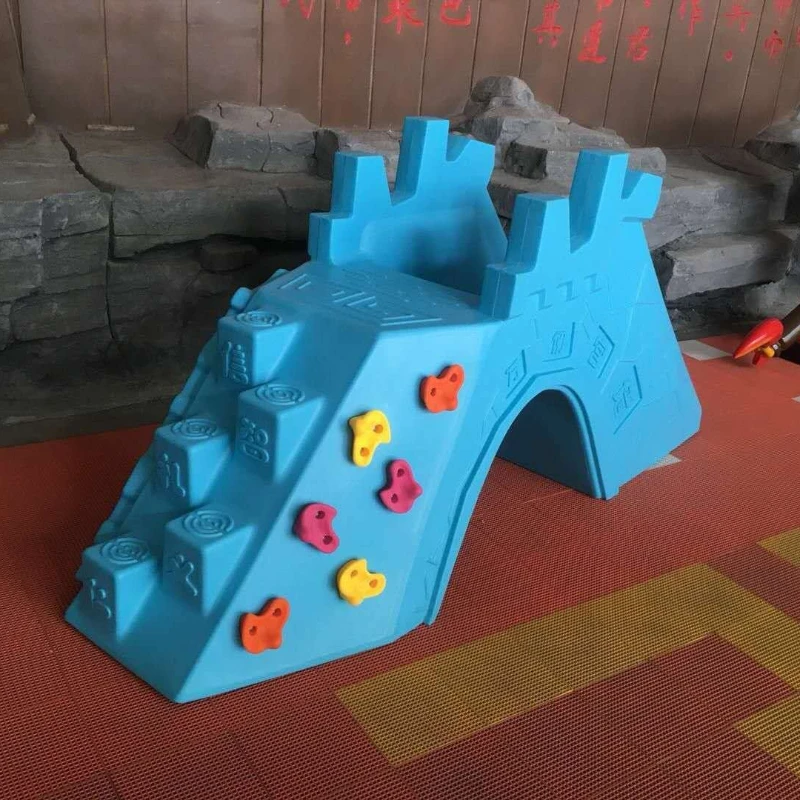 Craft climbing slide City wall integration Kindergarten early education community Amusement slide
