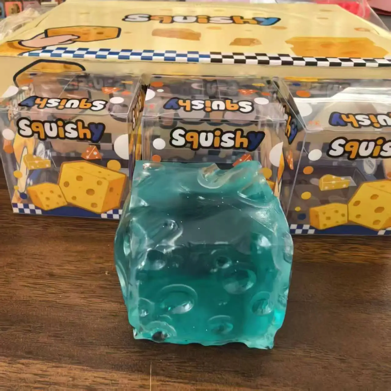 Neues Squishy Simuliertes Butter-Quetschspielzeug Weiches Stressabbau-Sensorik-Spielzeug für Angstzustände, ADHS, Autismus Geschenk für Erwachsene