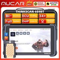 Thinkscan 689BT Thinkcar Diagnostic Tools CANFD DOIP OBD2 Scanner All System Car Diagnostic Scanner Lifetime Free Update