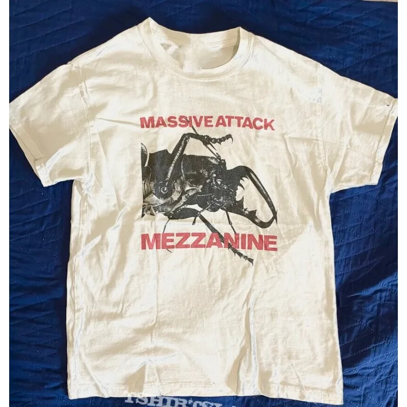 Camiseta Unisex Massive Attack Mezzanine, Nueva Camiseta Casual Retro Estilo Harajuku Y2K de Verano