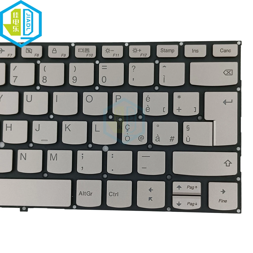 Imagem -03 - Teclado Retroiluminado para Lenovo Teclados Retroiluminados Italiano Francês Azerty Yoga Pro13ikb C930-13 C930-13ikb Pd4vb-fr Pd4vb-it Novo