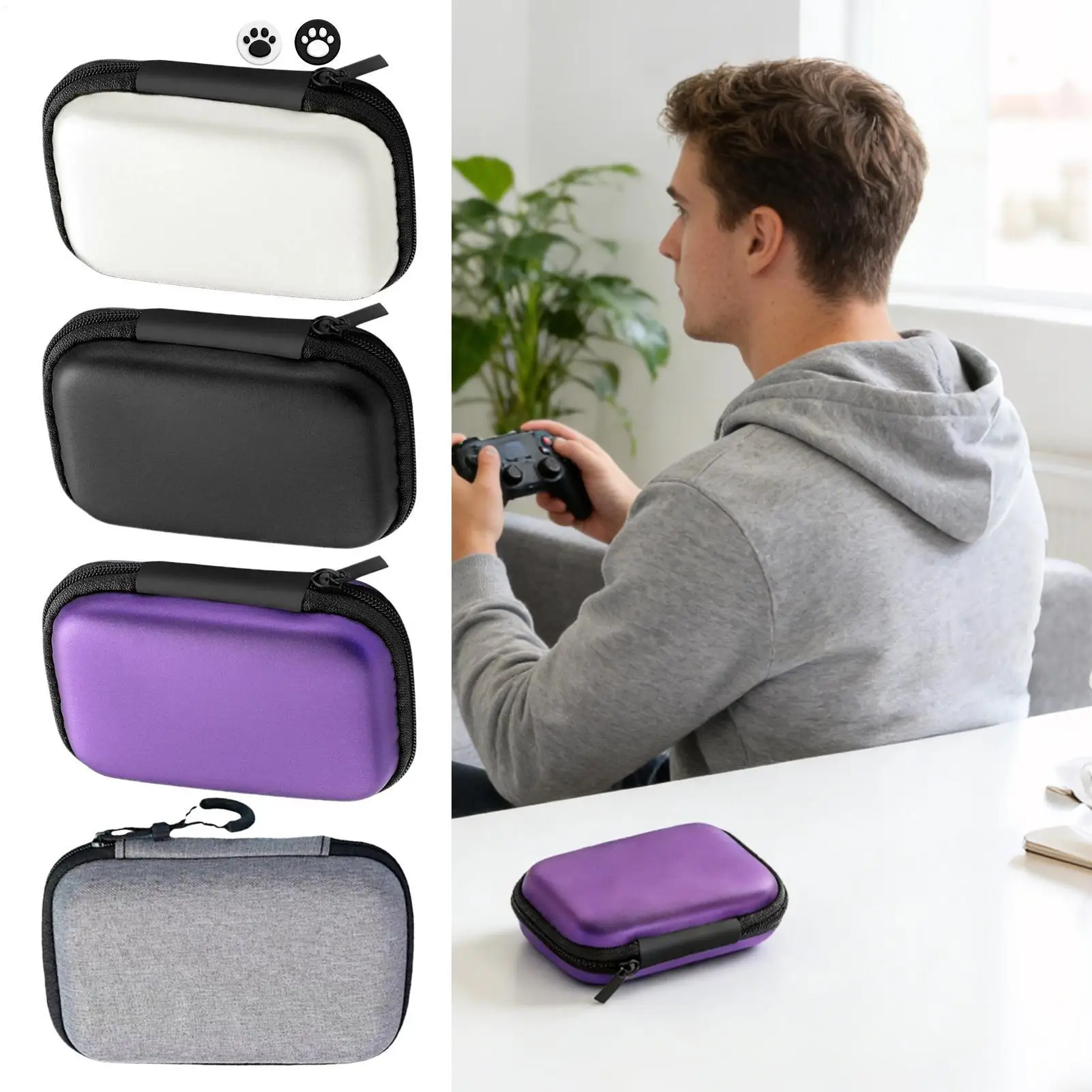 Game Console Dust Protector Portable Shock Absorption Storage Bag Console Dust Guard for Enthusiasts Friends Lover Home Indoor