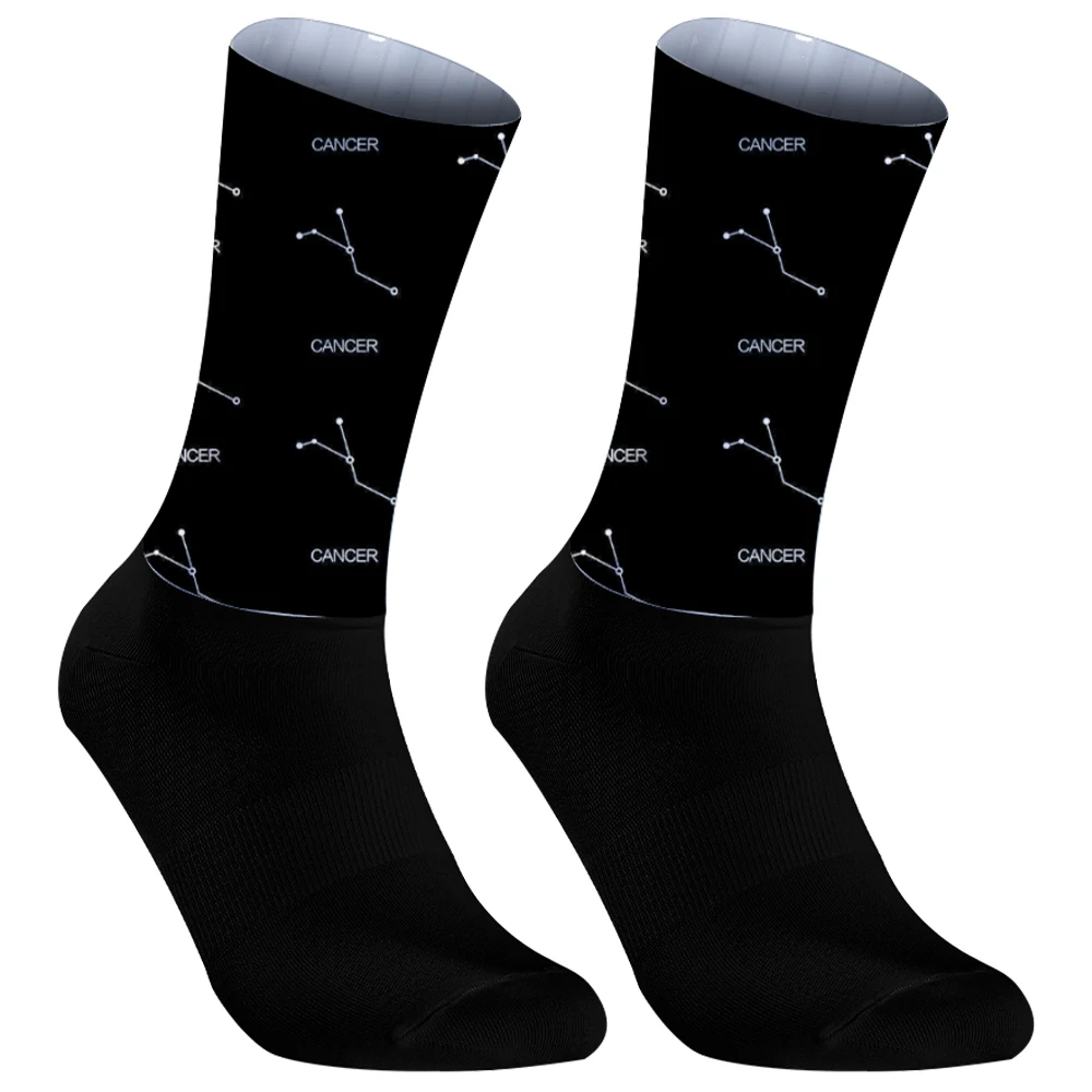 2024 New Seamless Anti Slip Cycling Socks Outdoor Sport Bicycle Compression Socks Bike Team Socks