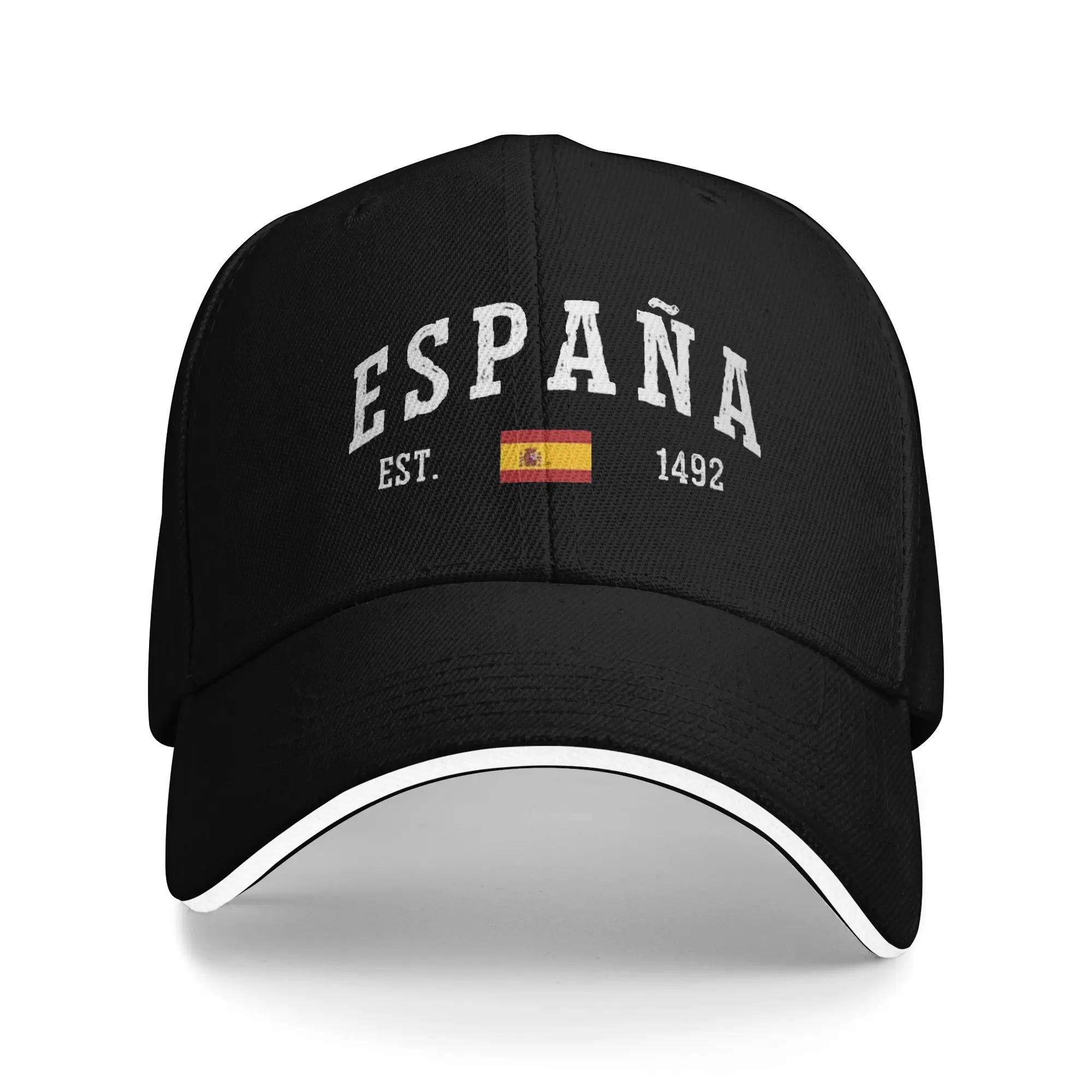 ESPANA EST 1942 Spain Beach Baseball Caps Male  Printing Tactical Hip Hop Trucker Cap For Women Pool Party Sunscreen Hat