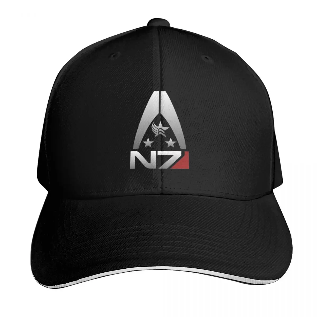 Mass Effect N7 Baseball Cap Lightweight Packable Gift for Him Her Casual Daily Wear