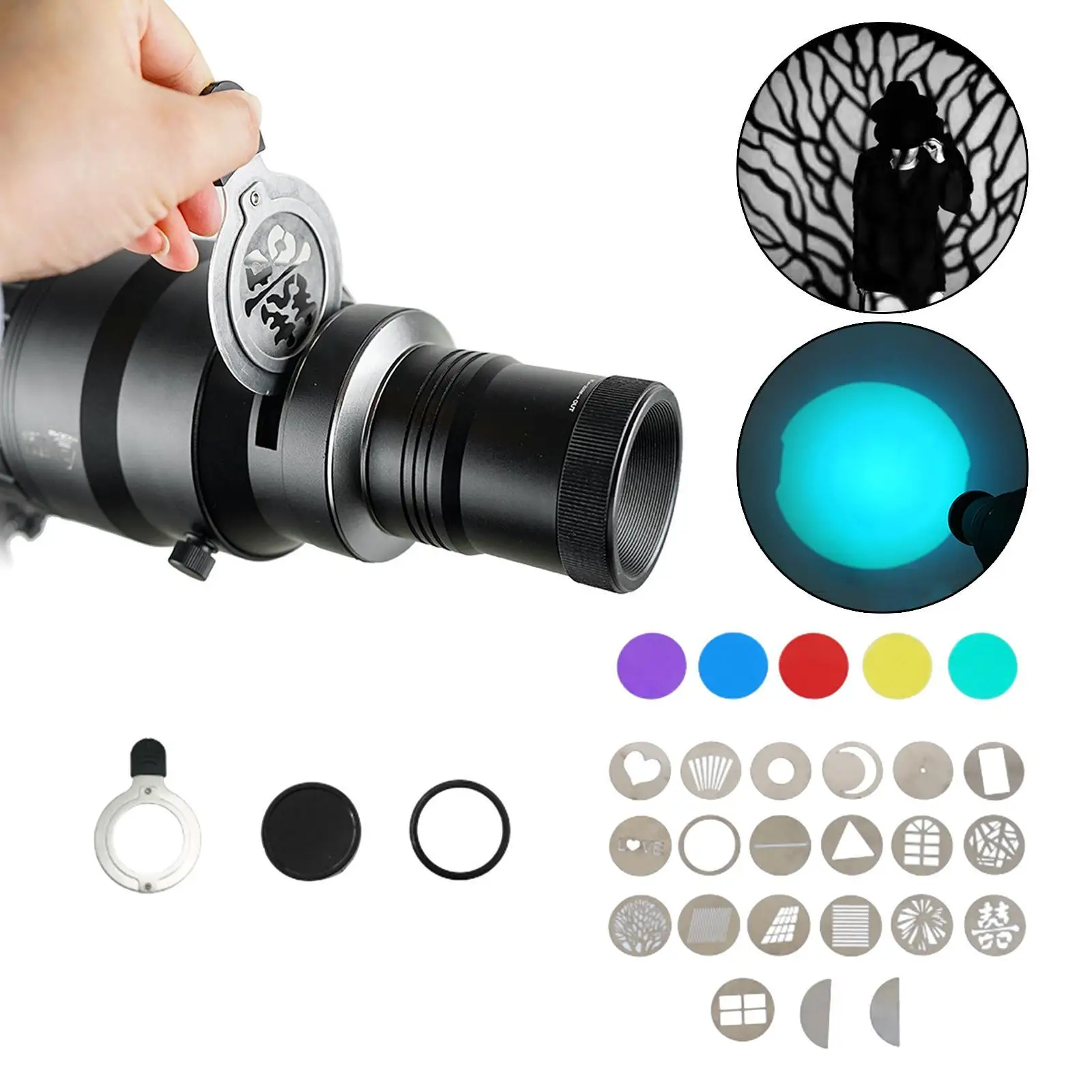 Conical Optical Snoot Photography Accessories Video Artist Modelling Shape Light