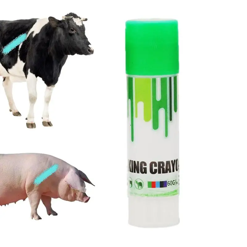 Cattle Marking Crayon Livestock Marking Crayon Safe High Purity Paraffin-Based Livestock Skin Marking Paint Pen For Duck Pig