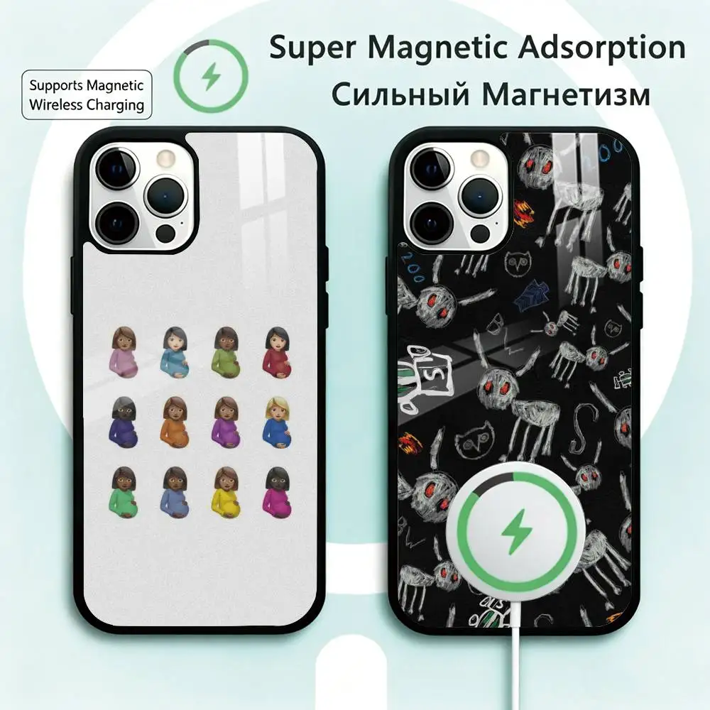 

Singer Rapper D-Drake Phone Case For iPhone17,16,15,14,13,12,11 Plus,Pro Magnetic Supports Magnetic Wireless Charging
