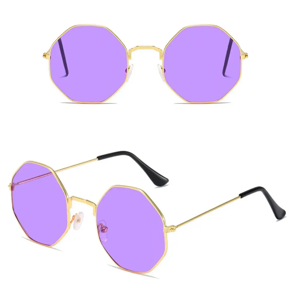 Summer Eyewear UV400 Protection Retro Sunglasses Sunglasses for Women Men's Shades Octagonal Polygon