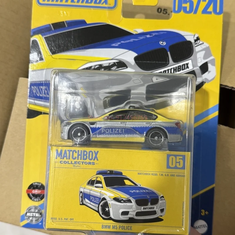 

2025 Matchbox Collectors #01-05 Honda N600 Off Road Benz Eqs Ford Bronco Bmw M5 Police 1/64 Diecast Model Car Toy Gbj48 Gift Toy