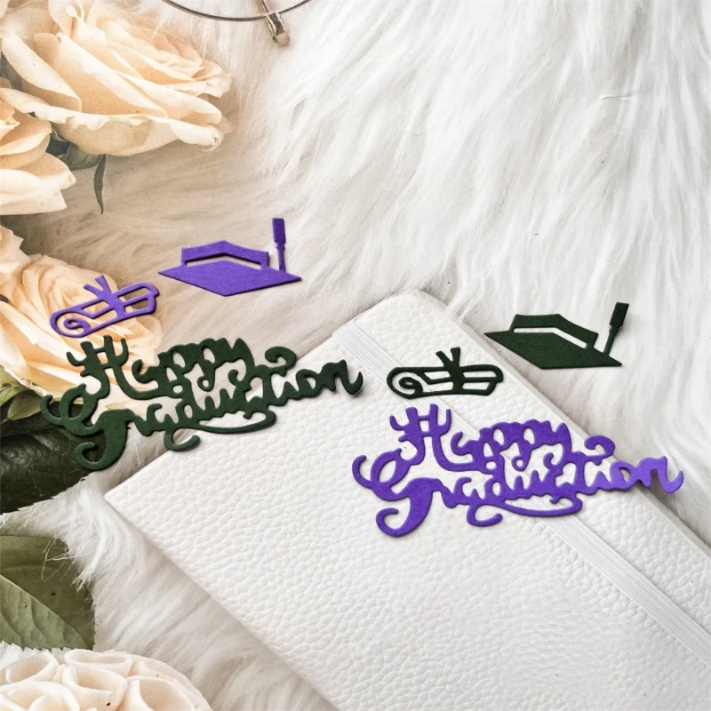KX4B Afstuderen metalen stansmessen Embossing sjabloon stencil scrapbooking voor kaart