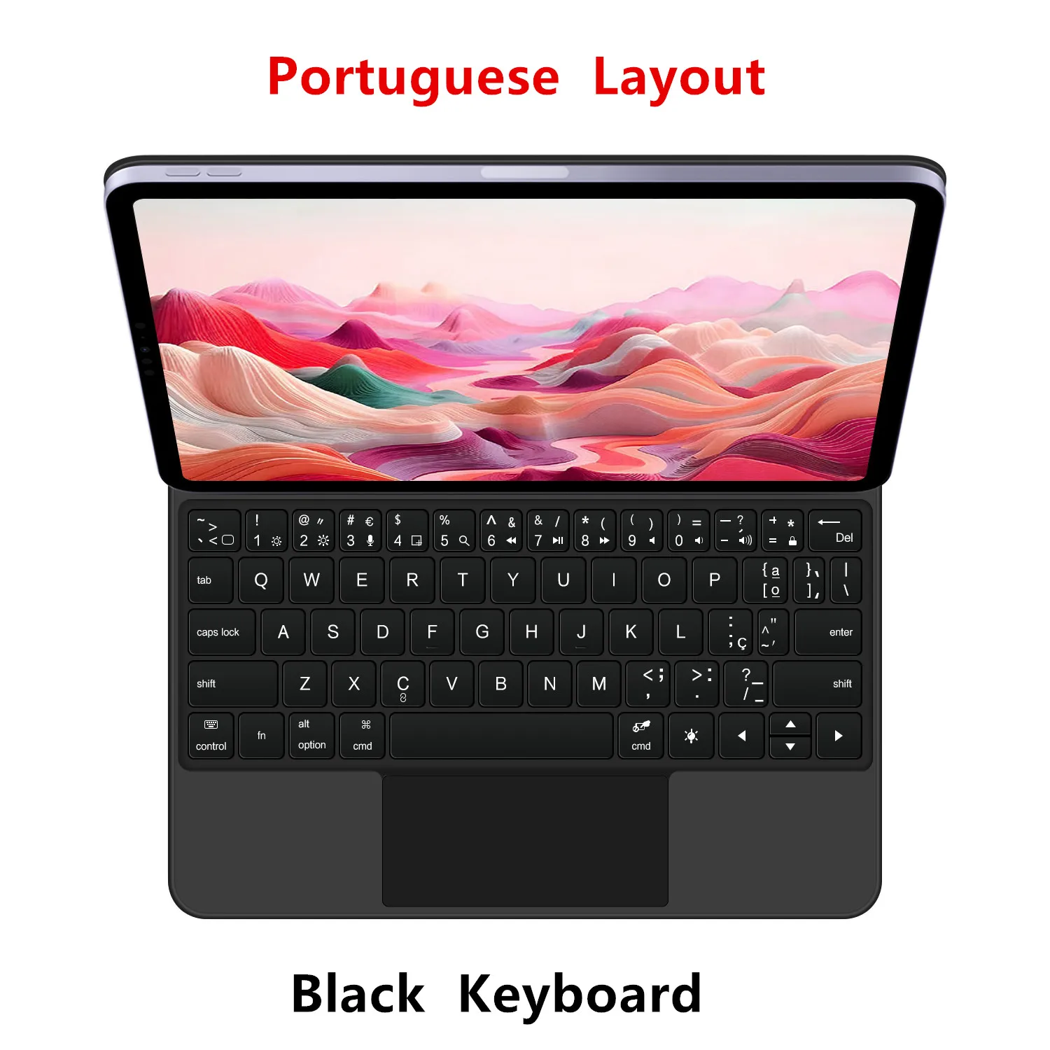 Magic Toetsenbord Folio Voor Xiaomi Pad 7 2024 Mi Pad 7 Pro 11.2 "Tablet Smart Case voor Xiaomi Pad 8 Spaans Duitse toetsenbord cover