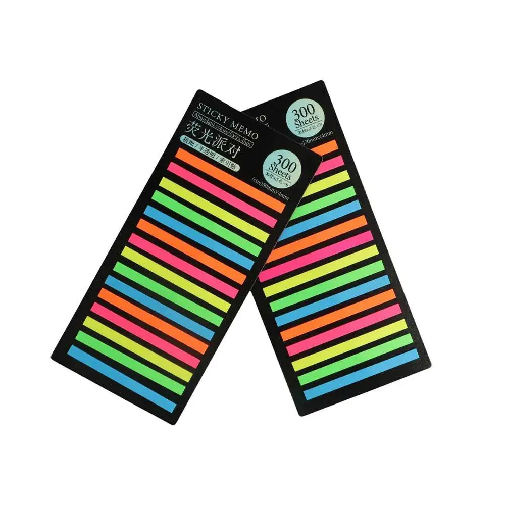 Color DIY Decoration Sticky Notes Office Supplies Student Posted It Sticky Notes Reading Label Label Bookmark Index Stickers