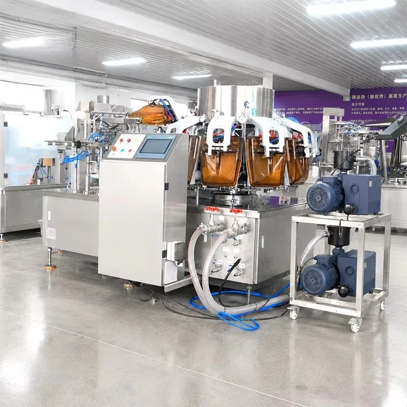 Professional Pouch Vacuum Sealing Machine Automatic Pre-made Bag Vacuum Packaging Machine for Cooked Meat