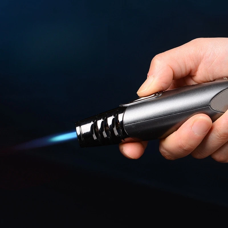 JOBON Cigar Lighter Butane Gas Lighters Igniter Welding Torch Jet Gun Candle Stove Igniter Windproof Cigar Smoke Accessorie Gift