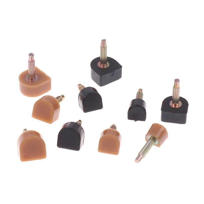 New 10Pcs Heel Repair Tips Pins Shoes Tips Taps Dowel Lifts Replacements Shoe Repair Heel Stoppers Protectors Accessories
