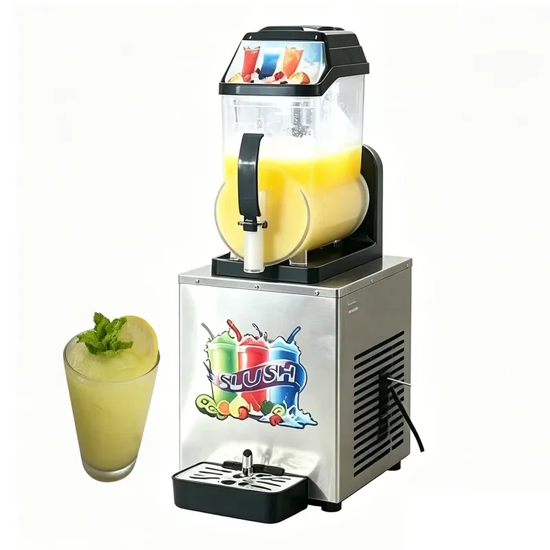 Commercial Slush Machine Ice Slush Maker Martini Cocktail Mixer for Bar Cafe