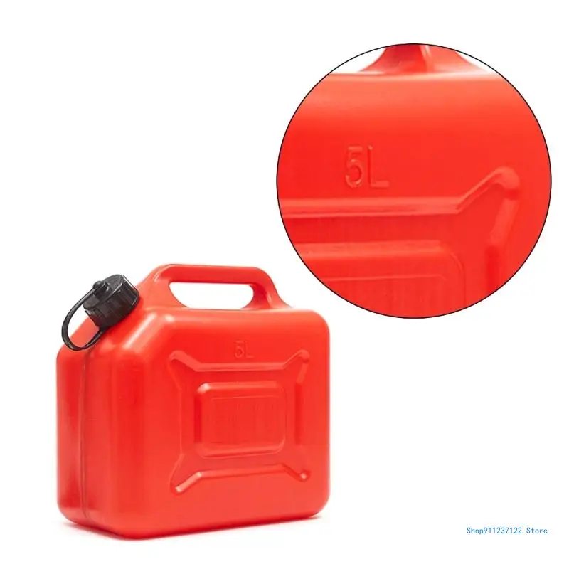 5L 10L Jerrycan Plastic Tanks Spare Petrol Oil JerryCan Car Motorcycle