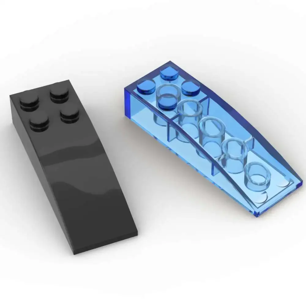 MOC 10PCS Part Bricks 44126 Curved 6x2 Slope Building Blocks Set Board Compatible Particle Educational DIY Toy Birthday Kid Gift