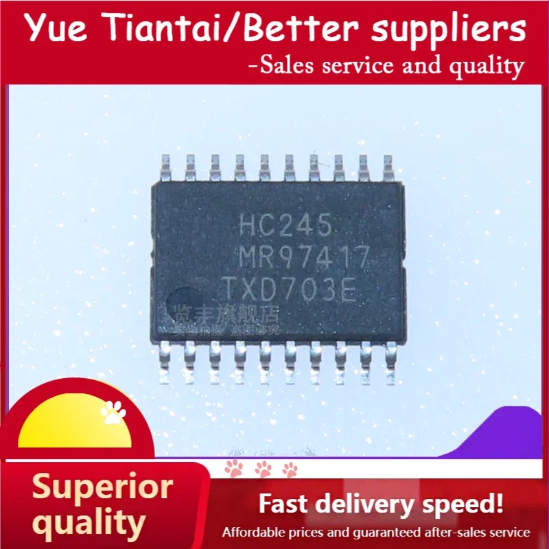 (Ytt) 5pcs 74 hc245pw hc245 sn74hc245pw