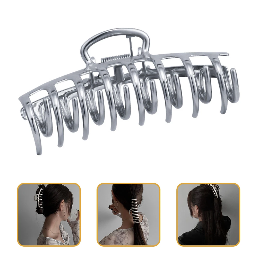 

Clips Metal Alloy Holder Clamp Non Slip For Women Back Organizer Bath Travel Elegant Accessory Hair Claw Barrette Hair