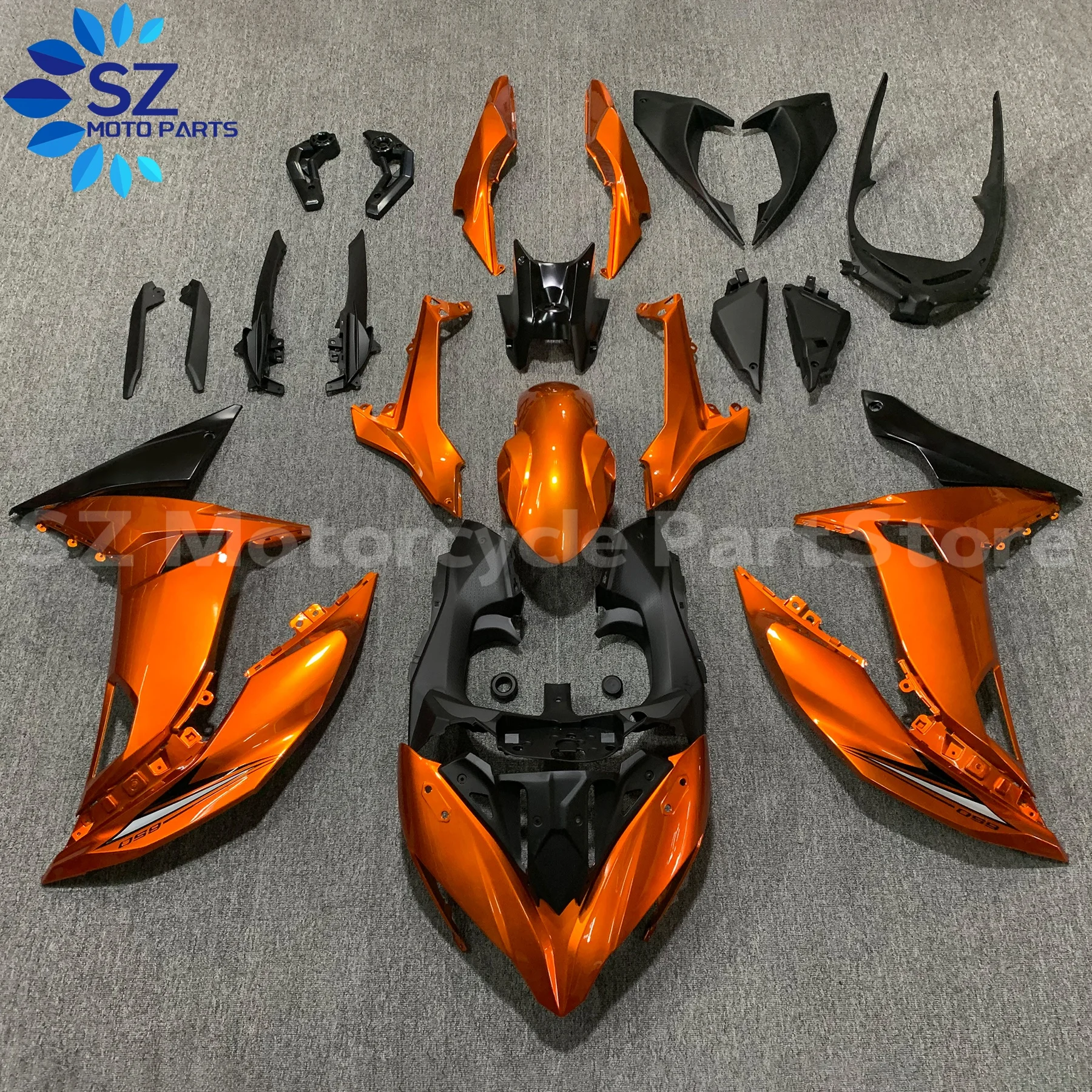 

Аксессуары для мотоциклов, комплект обтекателей из АБС-пластика, подходит для NINJA 650 ER-6F EX650 2017-2019 NINJA 650 ER6F 17 18 19