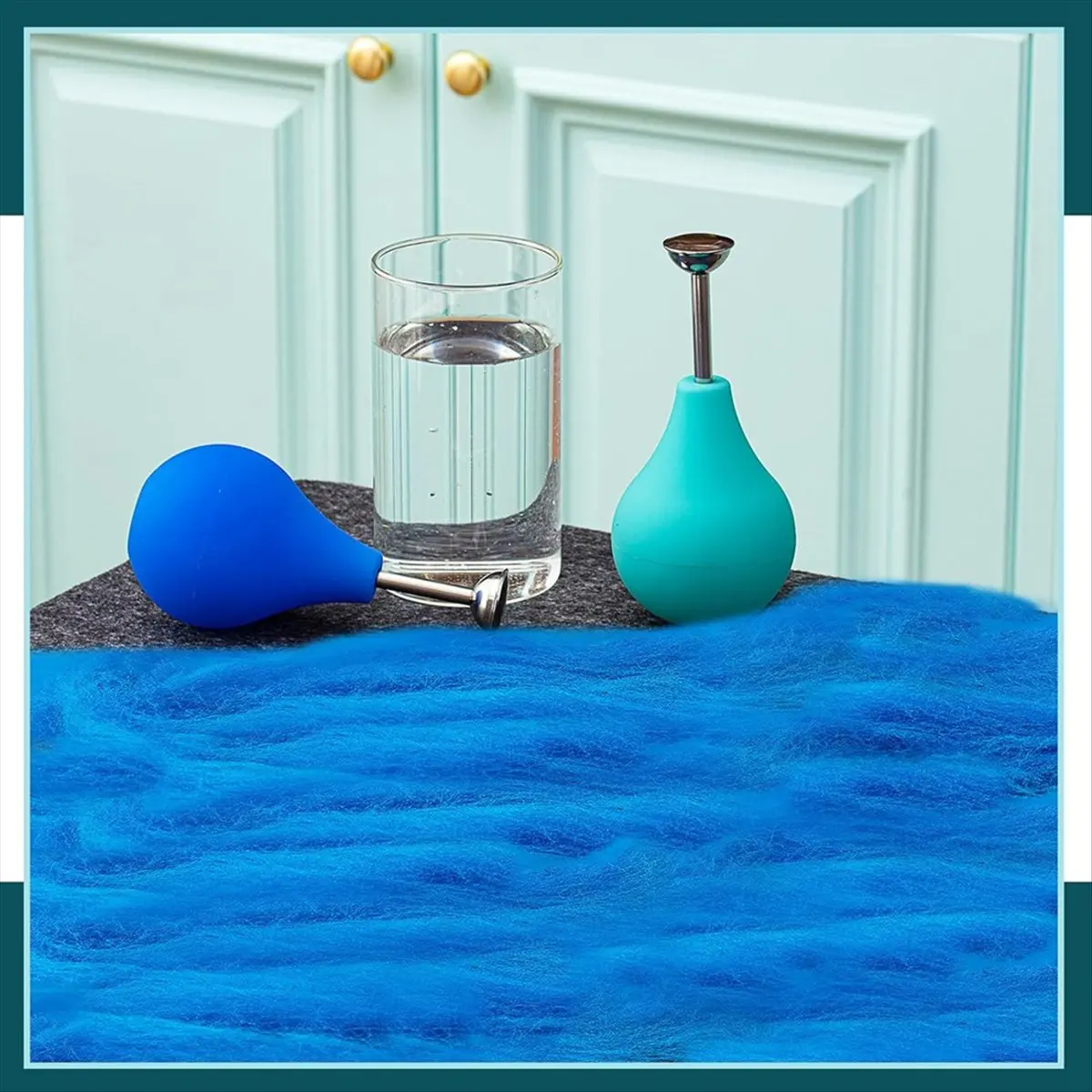 FOR HOME 2 Pcs Ball Sprinkler Flower Sprinkler Ball Brauser Squeeze Sprinkler Wet Felting Tools Watering Sprinkler Nozzle