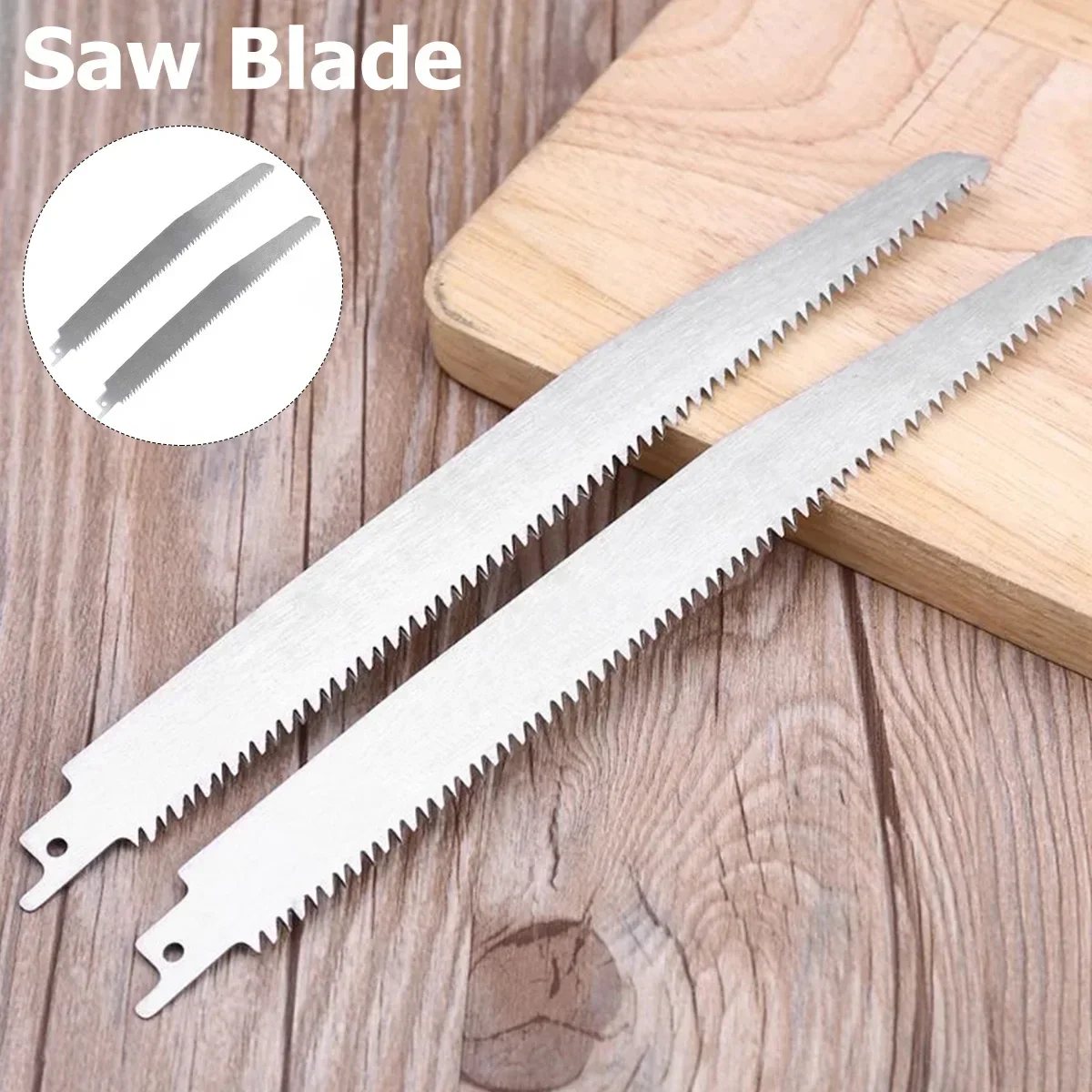 Imagem -02 - Reciprocating Saw Blade Sharp Sawblade para Cortar Carne e Carne Congelada 5tpi Alta Resistência Pcs Aço Inoxidável