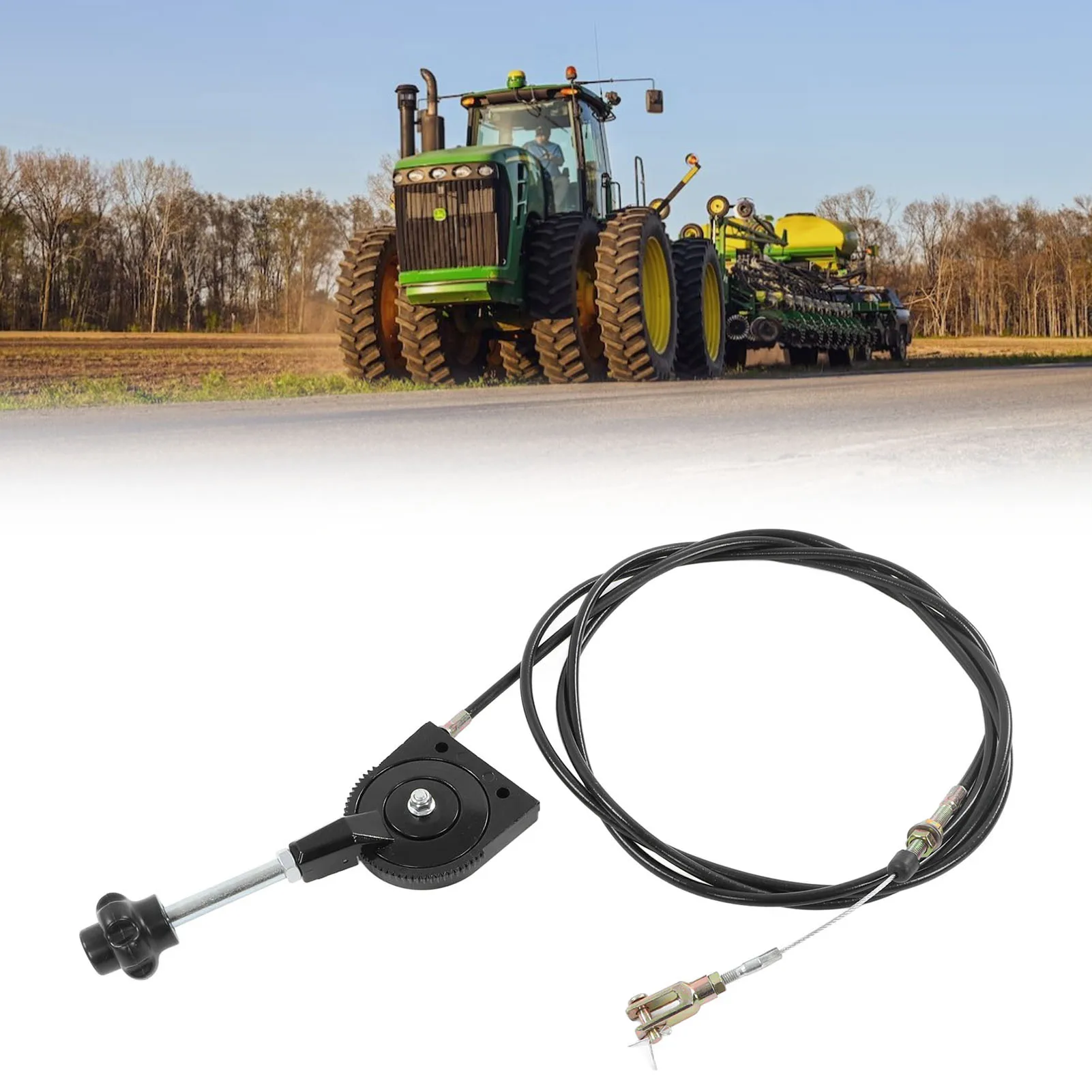 Excavator Manual Throttle Cable Controller Control Line 3meter Accessory for Mixer Truck Excavator Throttle Controller Cable