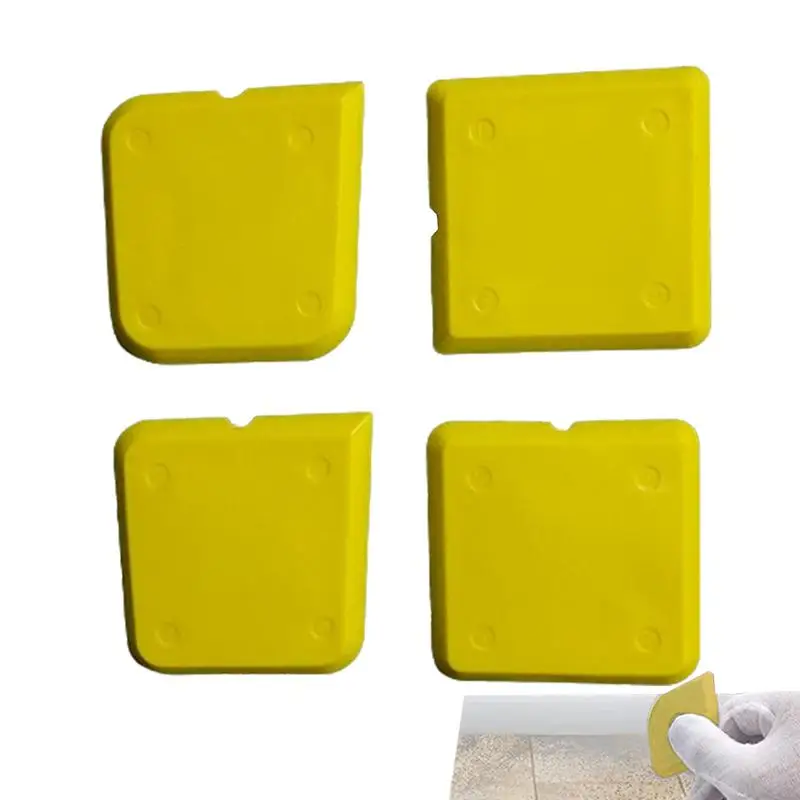 

Putty Spreader 4pcs Body Filler Spreaders Putty Knives Soft Scrapers Putty Scrapers For Drywall Putty Decals Wallpaper Baking