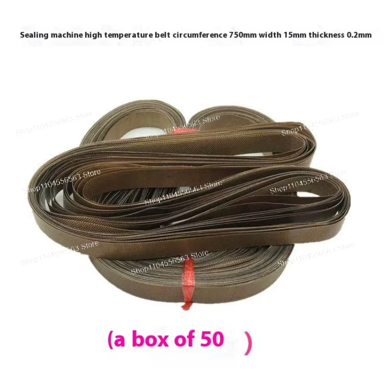 PTFE Coated Sealing Tape for FR-900 & FRD-1000 Sealers, 750/770/810mm x 20mm, 50 Strips/Batch