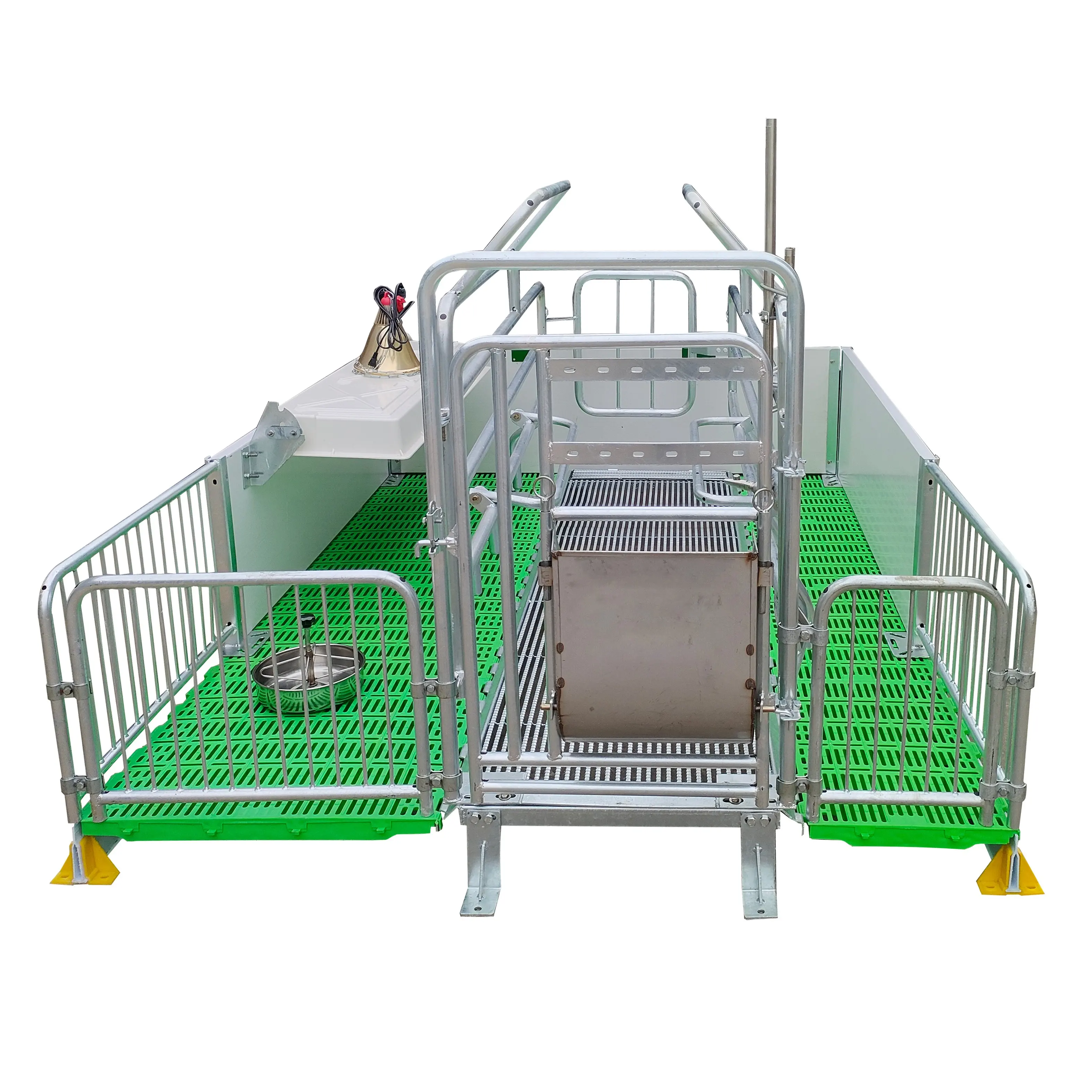

Hot Dip Zinc Pig Caging New Farm Equipment Pipe Material Animal Cage for Pig Raising