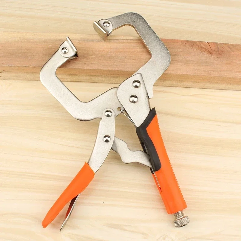 6/9/11/14/18-inch  Cabinets High Quality Grip Locking Plier Multi-Function Steel C Type Clip Vise Grip Woodworking Face Clamps view 3