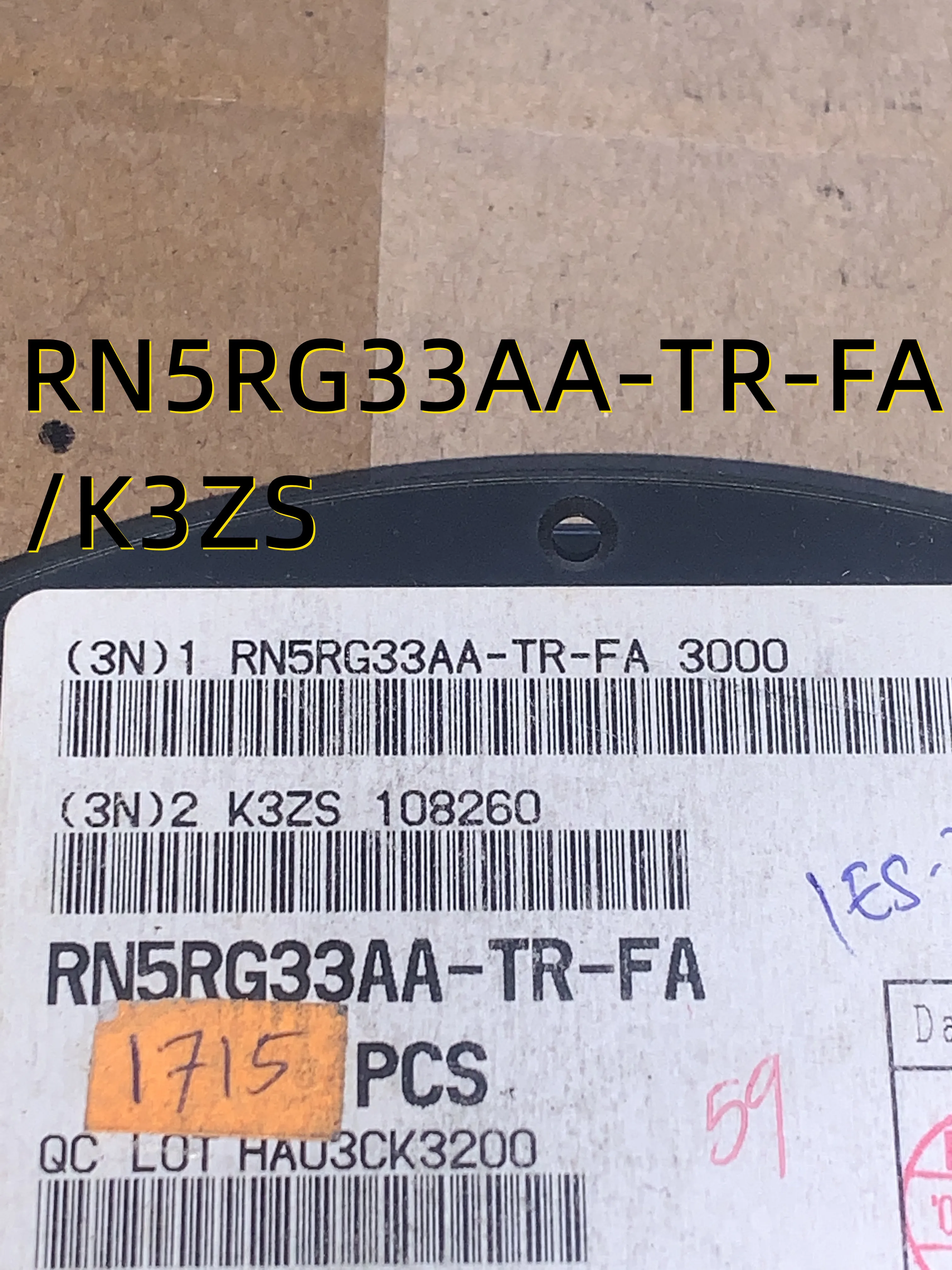 10 piezas RN5RG33AA-TR-FA /K3ZS