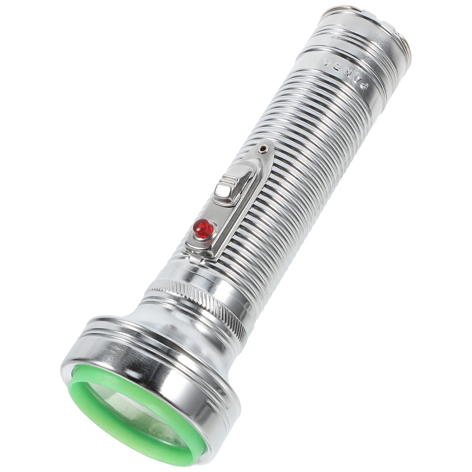 

Vintage Metal Flashlight Retro Torch Old-Fashioned Light for Home Decor Party Decoration Flashlight Photo Prop