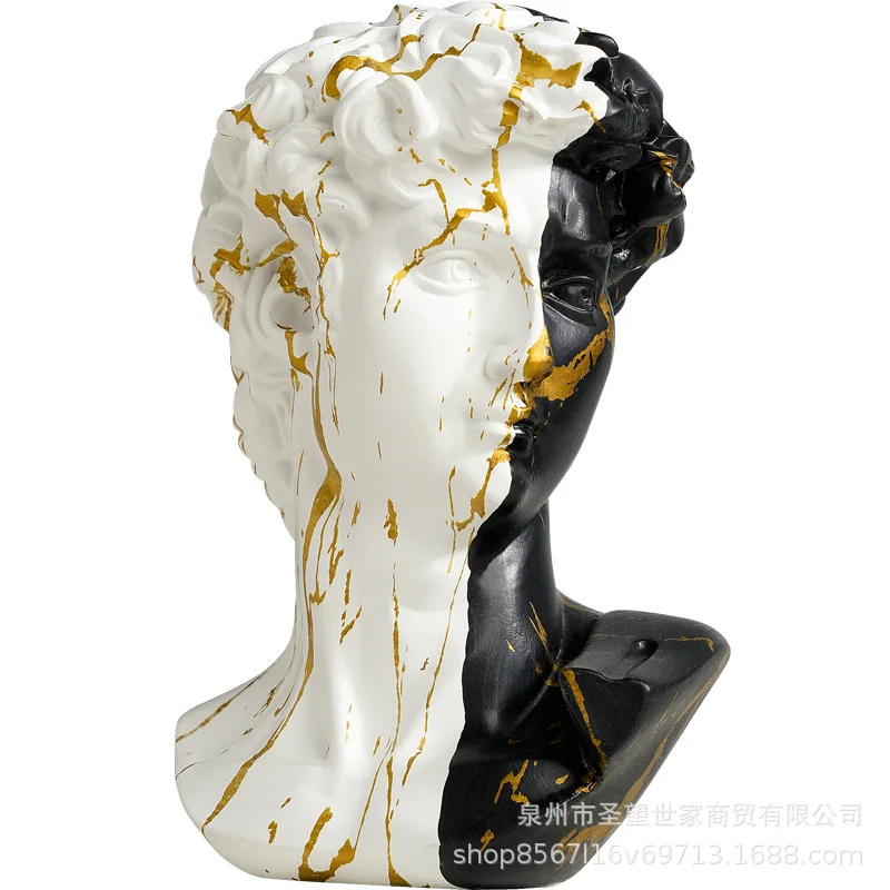 الإبداعية الشمال نقل المياه ديفيد رئيس الفن رسم الأجهزة التعليمية زخرفة المنزل الفن النحت نافذة الديكور