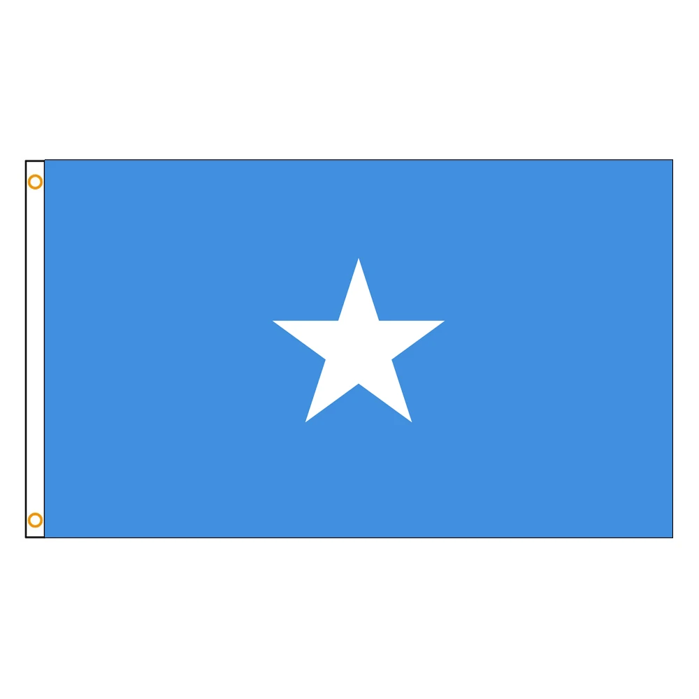 60×90 90x150 120×180CM Federal Republic of Somalia Somali Emblem Flag Polyester Printed Banner Tapestry For Decor