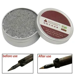 Soldering Old Solder Iron Tip Tinner And Cleaner Best Clean Oxidized Tin Plating Cleaner For Soldering Iron Tips New