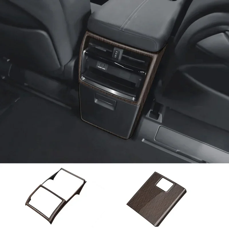 

For Toyota Alphard Vellfire 40 Series 2023 2024 ABS Rear Seat Air Vent AC Condition Outlet Cover Trim Car Interior Accessories