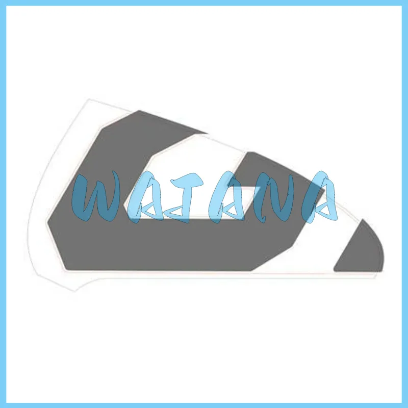 Kd150-gk Fuel Tank Left / Right Rear Sticker (dark Gray/k/high Viscosity) 1210312-380000 / 1210312-381000