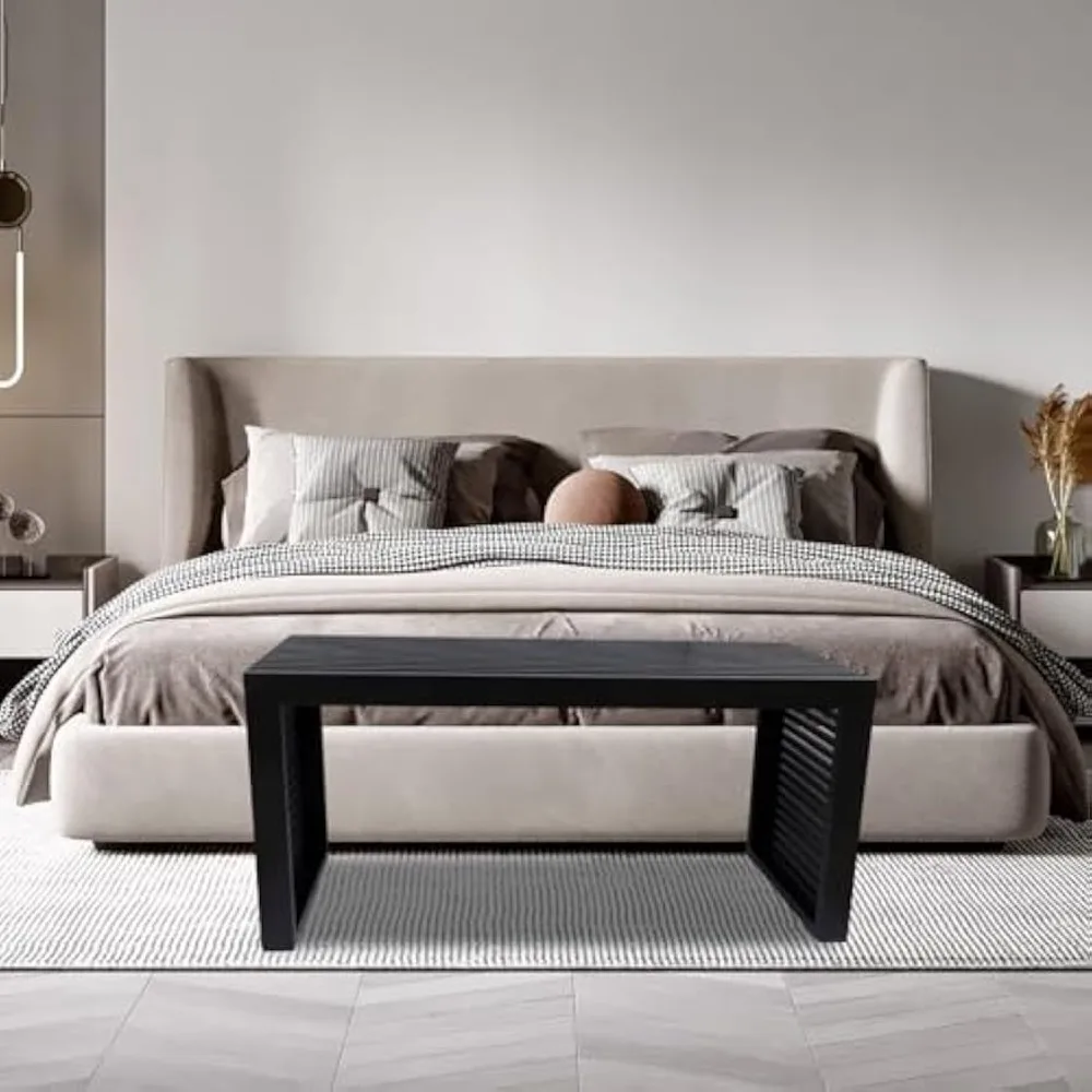 

Бамбуковая обеденная скамейка, 35-дюймовая скамейка в прихожей, скамейка для внутреннего кухонного стола для прихожей, столовой, гостиной, спальни