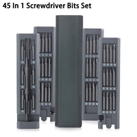 42pcs Screwdriver Bits Made Of Alloy Steel With Handle/tweezers/Crowbar Magnetic Inserts Holder Kit For Electronics Phone Repair