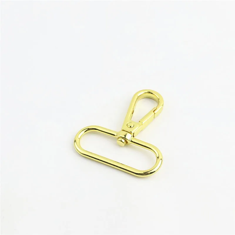 10Pcs 1.26/1.5inch Bag Strap Hook Buckle 32/38mm Oval Swivel Lobster Clasp Hanger Snap Hooks Key Chain Trigger Buckles Accessory