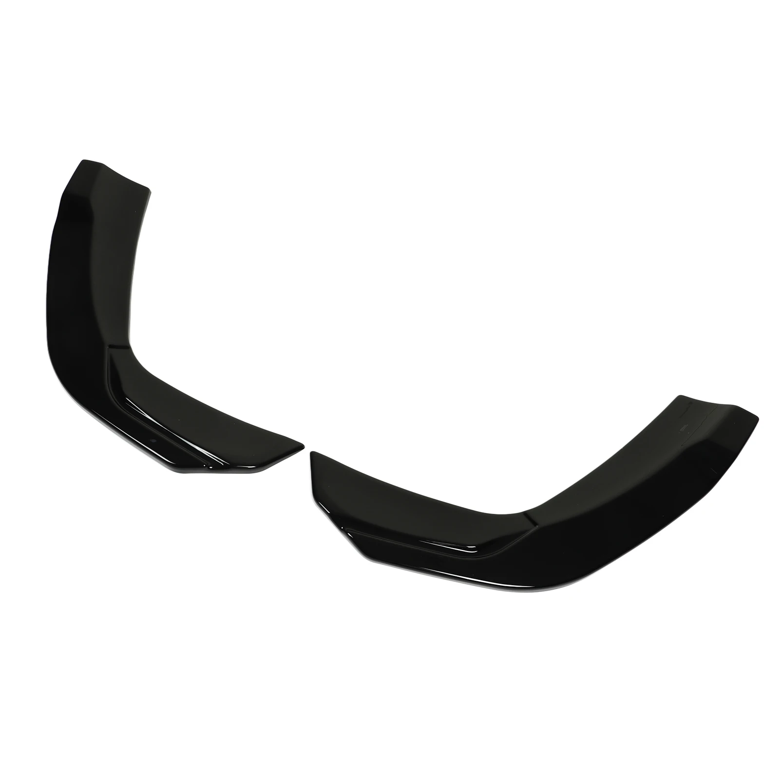 2Pcs Rear Bumper Side Diffuser Splitter, Aerodynamic Tail Spoiler For Mercedes-Benz A-Class W177 A35 AMG-Line Sedan 2019‑2023