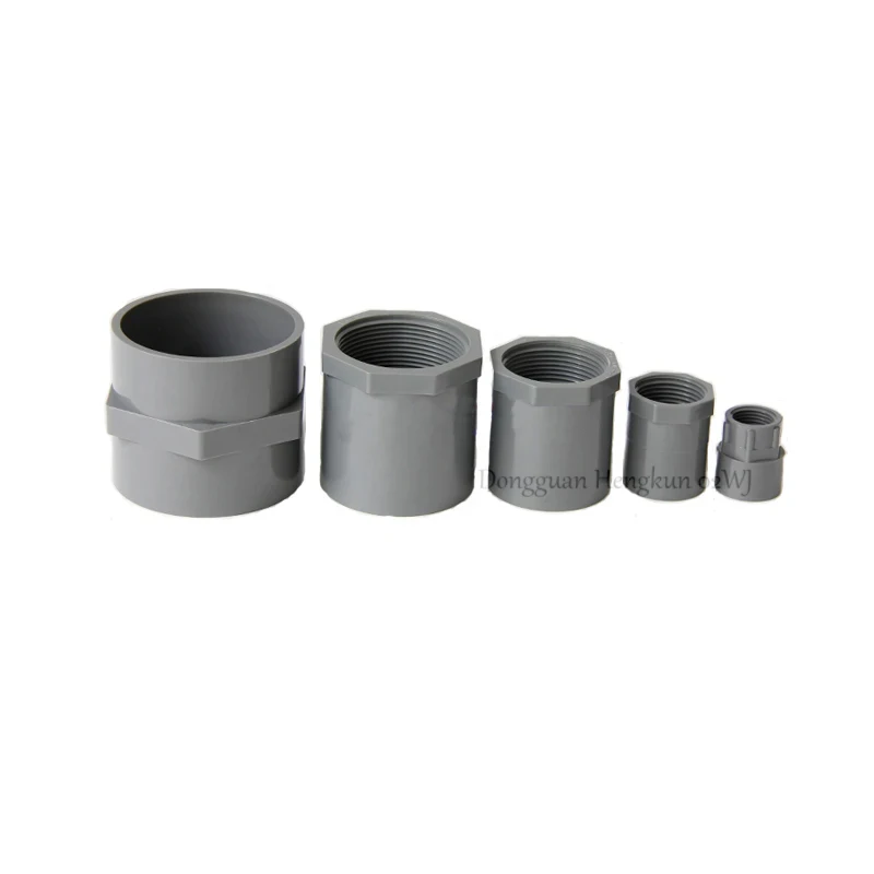 1 ~ 20 Stücke 1/2''-20mm bis 4''-110mm PVC Innengewinde Gerade Stecker Garten Bewässerung Wasser Rohr Aquarium Feedwater Gelenke